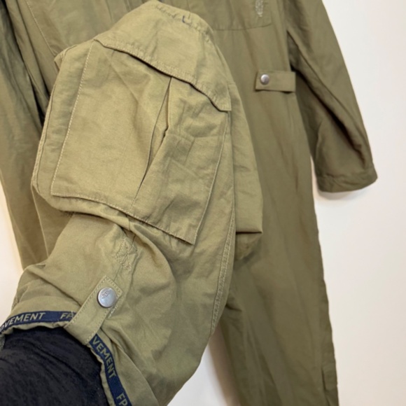 Free People Movement Mesmerize Me Utility Coveralls - Olive Green | Size S - Picture 5 of 12